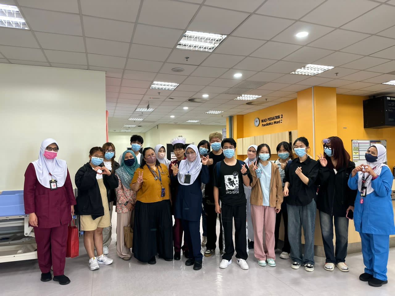 Visit by students from Lishui University, China to Sultan Abdul Aziz Shah Hospital (HSAAS), Universiti Putra Malaysia